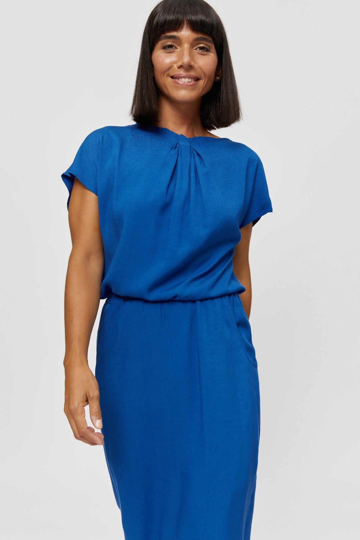 Blaues Business Kleid AMY