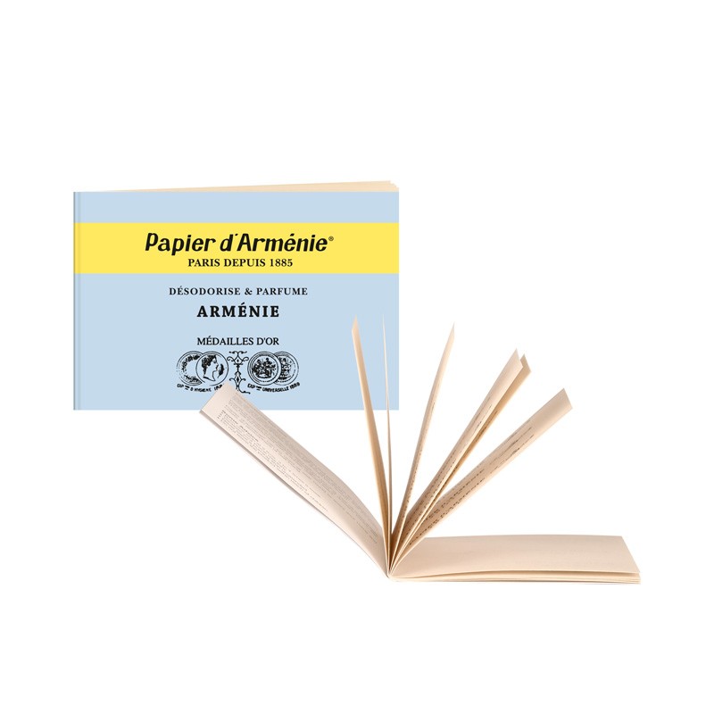 Scented Papers "Arménie", Booklet Papier d'Armenie