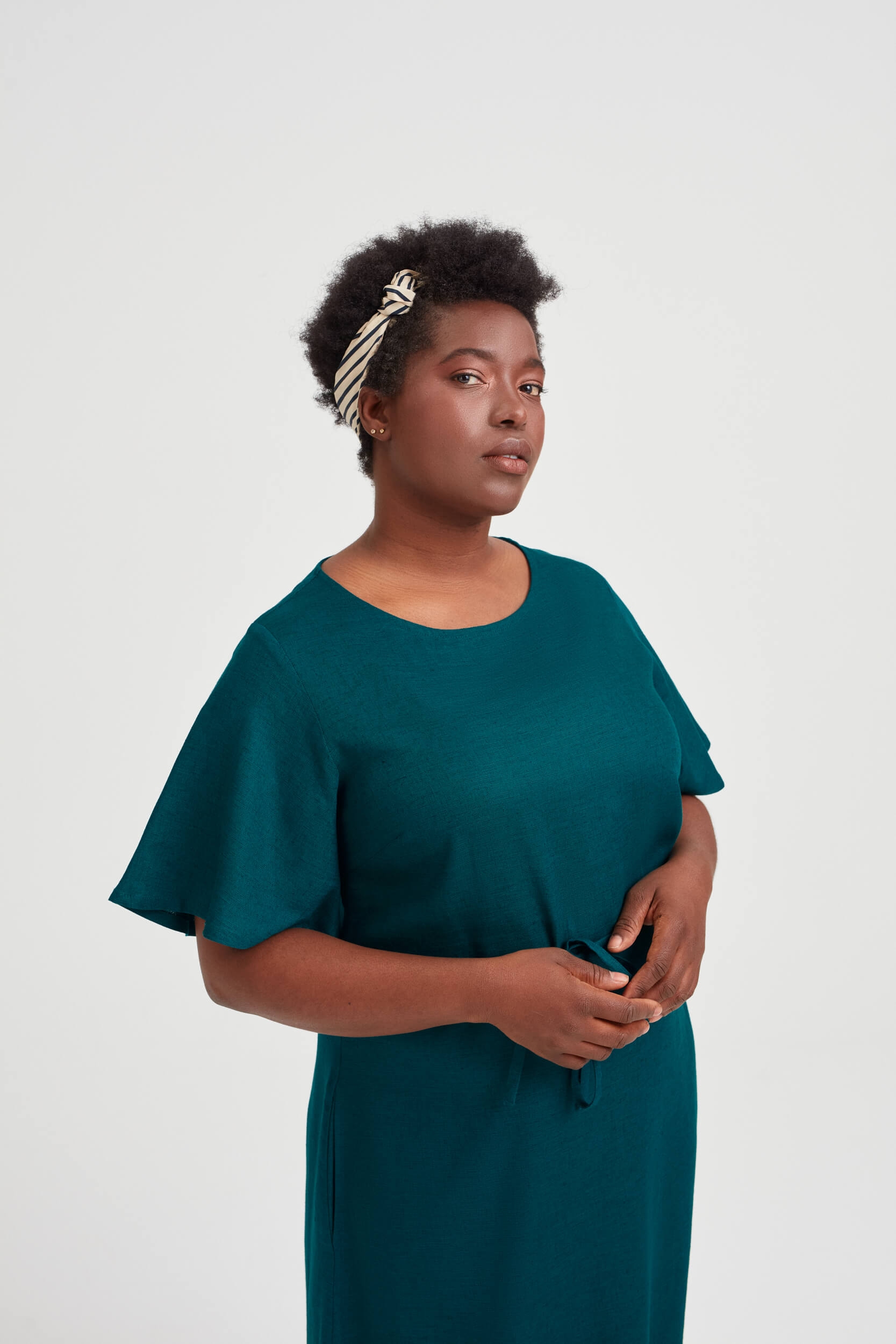 AYANI NIKA elegantes abendkleid grün auch in großen größen