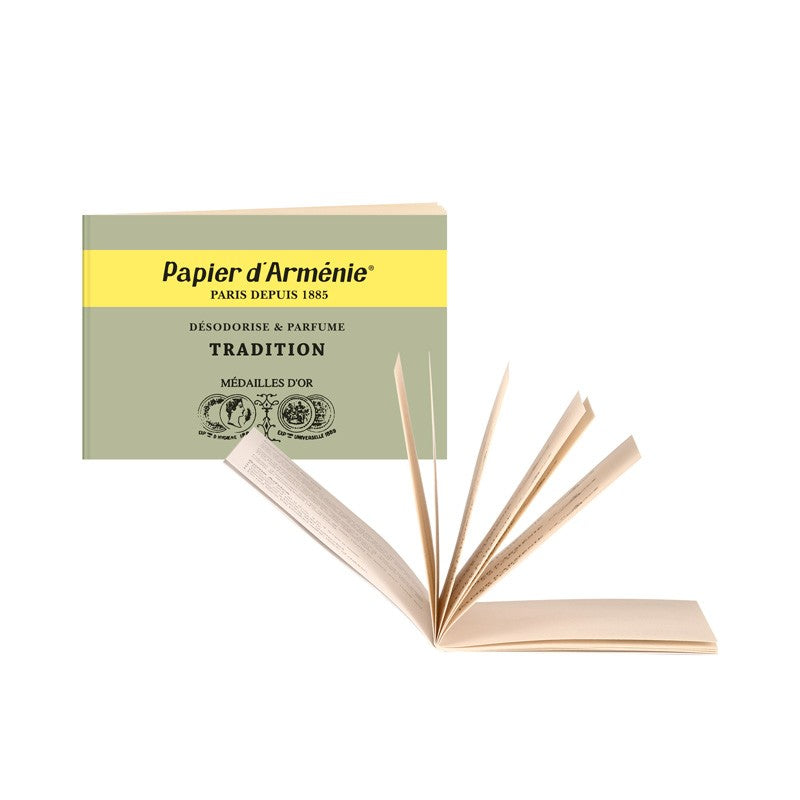 Scented Papers "Tradition", Booklet Papier d'Armenie