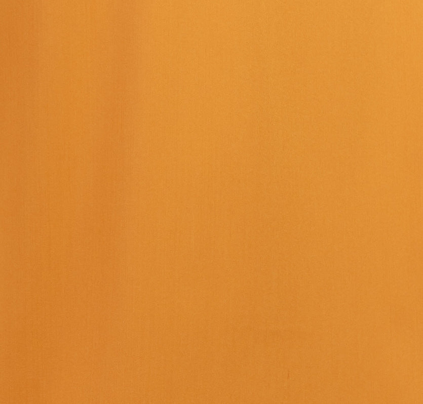 AYANI Sleeveless midi wrap dress in saffron fabric close up
