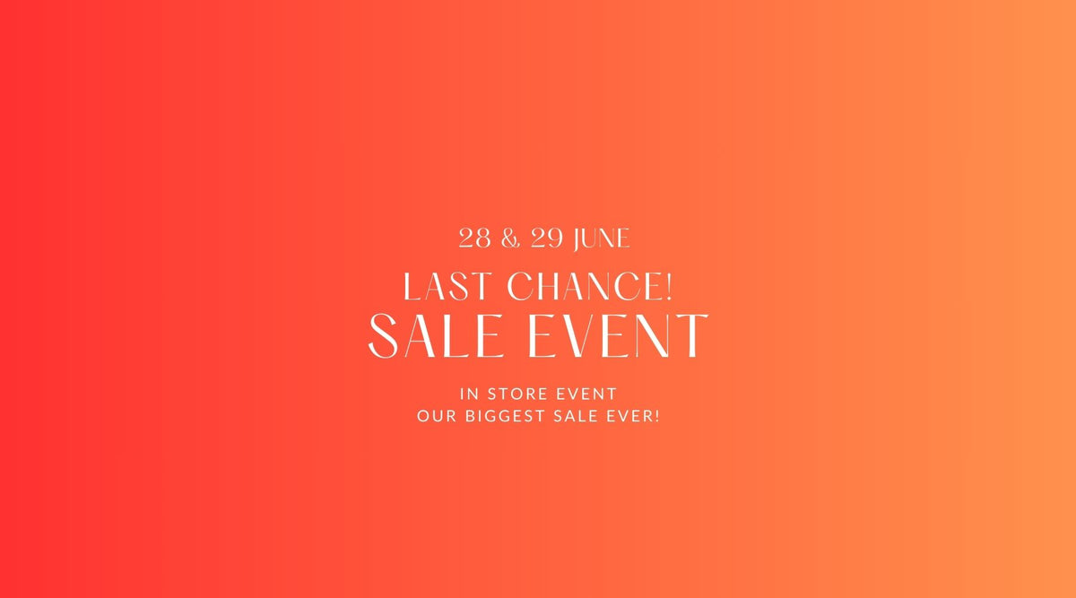 LAST CHANCE! SALE EVENT | BERLIN, 28-29 June