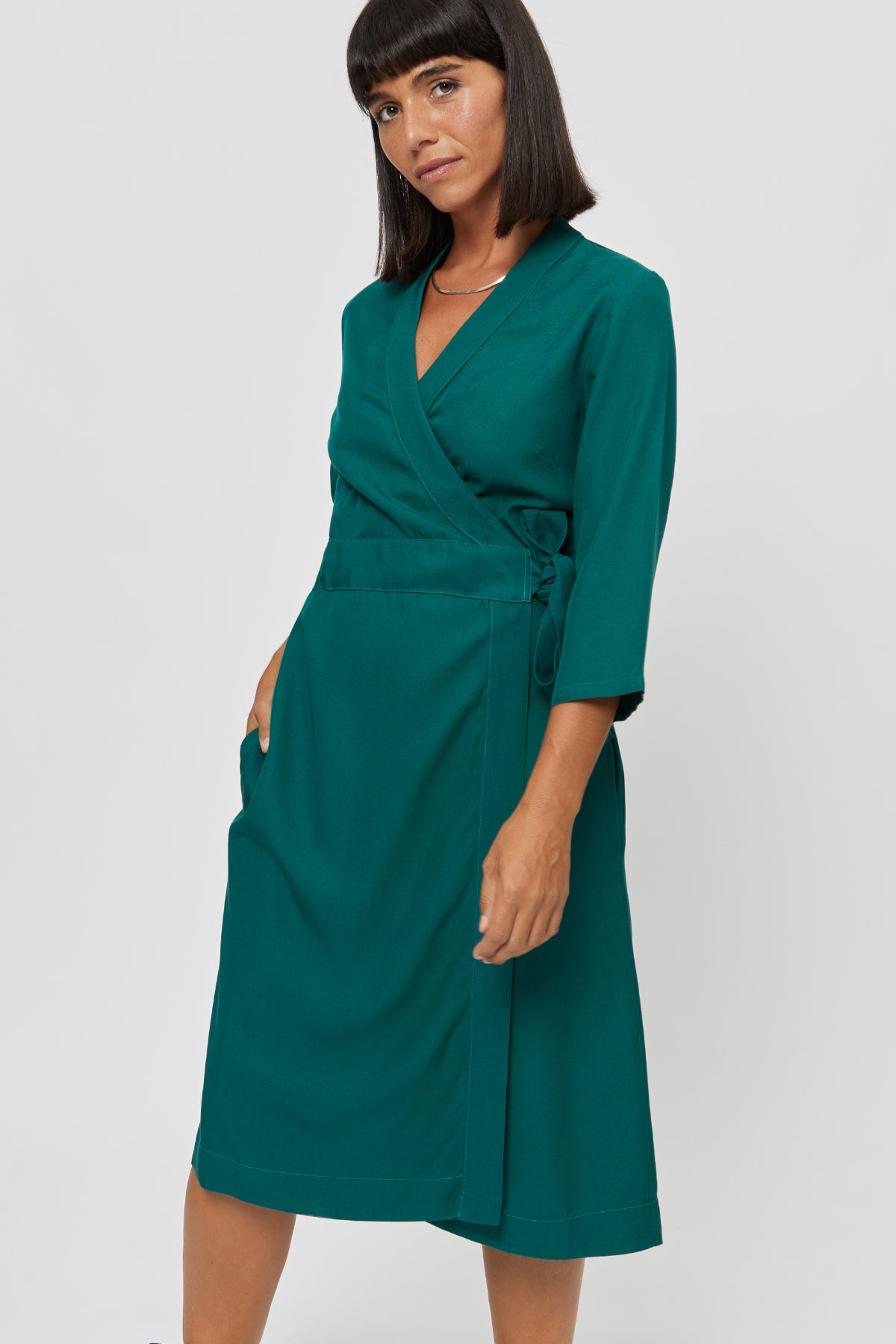 Sondra sales wrap dress