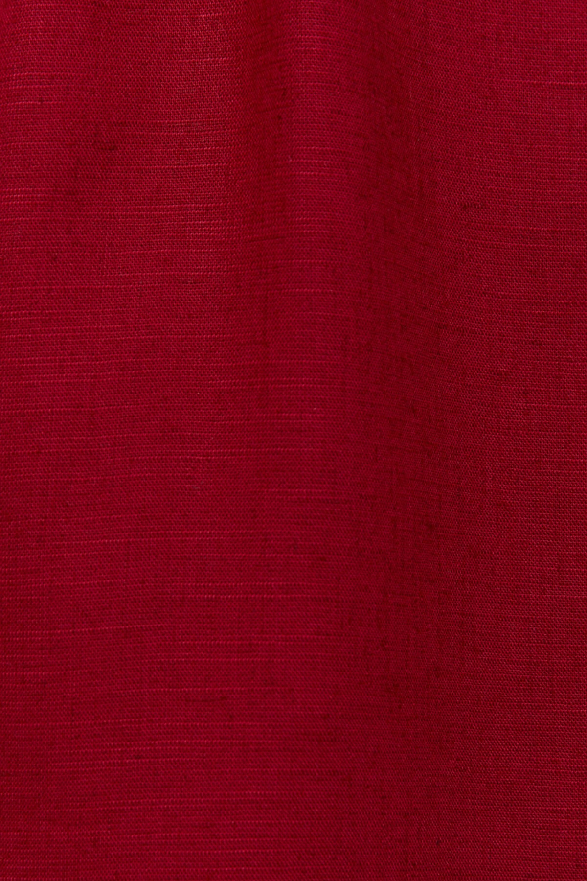 Sati | Sommerkleid mit Rundhalsausschnitt in Rot