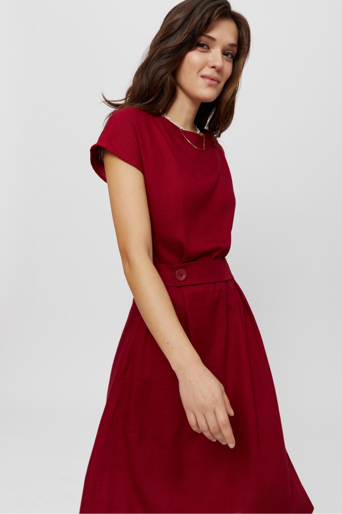 Casual a line clearance dress