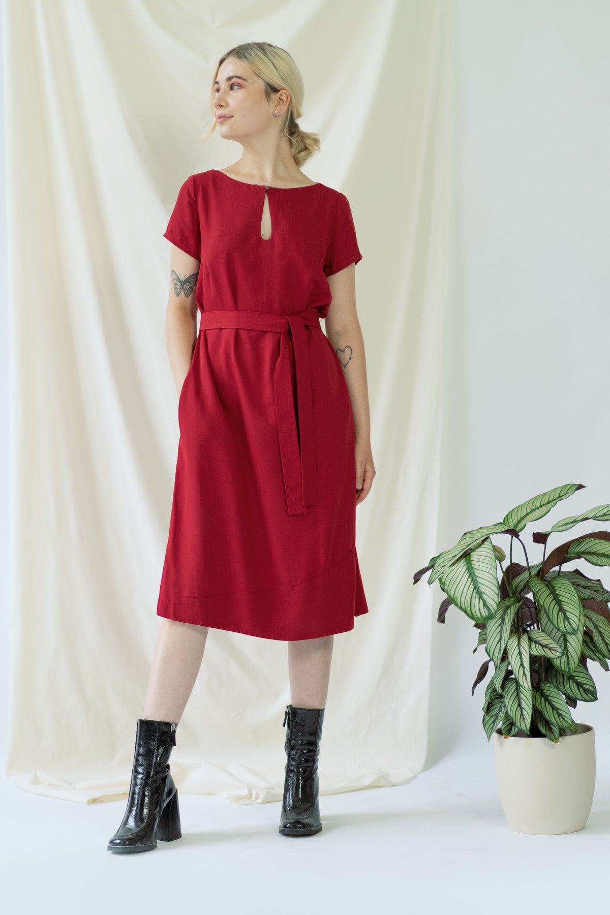 Damen Etuikleid EVA in Rot